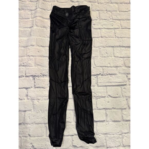 Celestial Bodiez Hybrid Street Joggers in Glossy Black Size Small - Picture 7 of 10